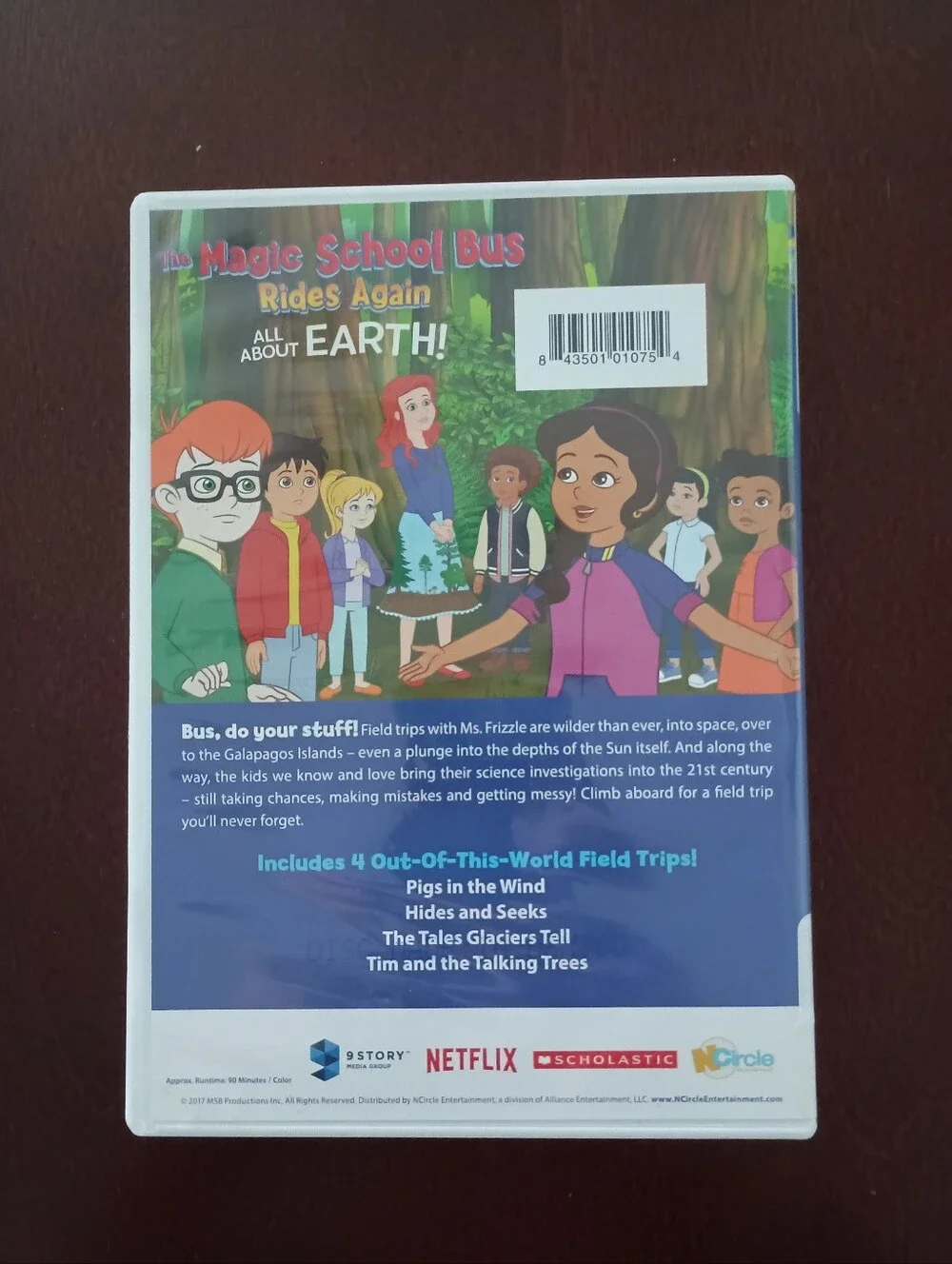 3/$10 🌟 The Magic School Bus Rides Again: All About Earth! Kids DVD